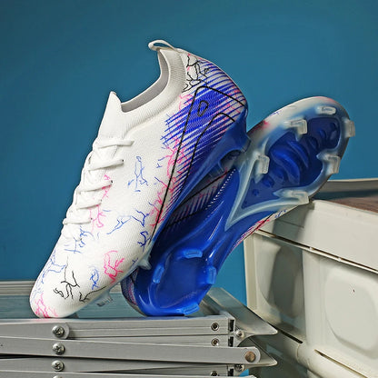 New Men's Football Boots Non-Slip Soccer Shoes Training Sneakers FG Top Quality Cleats Wholesale Drop Shipping Unisex Adult