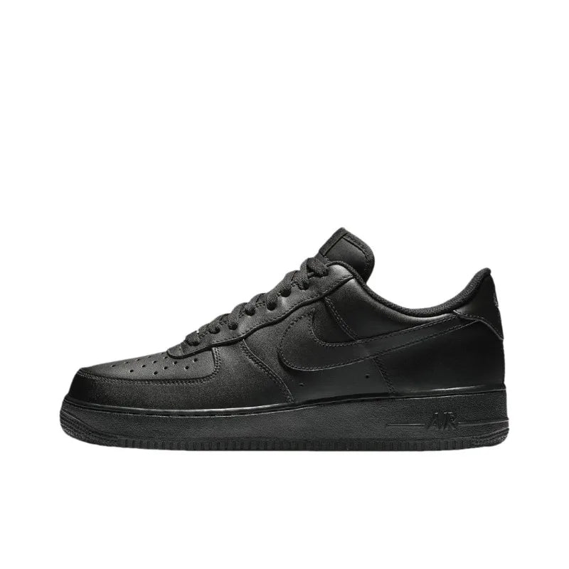 Nike Air Force 1 '07 White Light Smoke Grey Casual Comfortable Cushioning AF1 Low Men Skateboarding Shoes Streetwear FJ4146-100