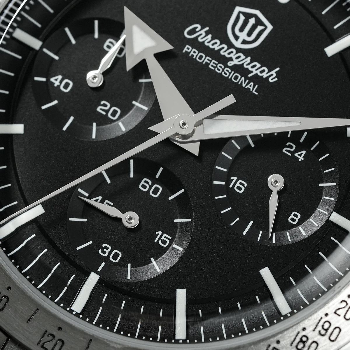 Watchdives New Wd1863 Quartz Men Watch VK63 Chronograph Bubble Sapphire Waterproof 39Mm Steel Top Brand Luxury Business Watch