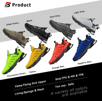 Profesionální běžecké boty Baasploa pro muže – lehké pánské designové síťované tenisky se šněrováním pro venkovní sporty a tenis