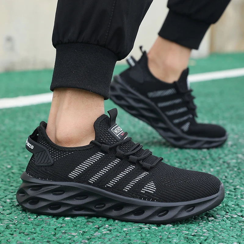 Unisex Men Sneakers Shoes Comfortable Breathable Couple Running Women Tennis Sports Shoe Size 37-47 Yellow Walking Sneaker