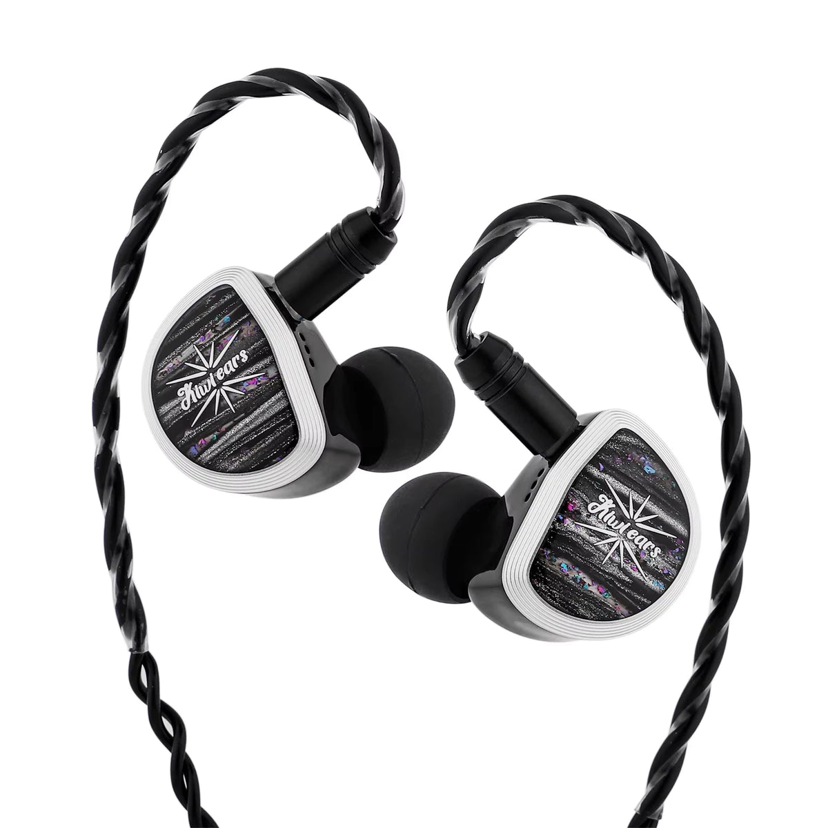 Kiwi Ears Aether HiFi Earphones 15.3mm Planar Driver IEM with Detachable Cable, High-Resolution Wired Earphones for Gaming & Music