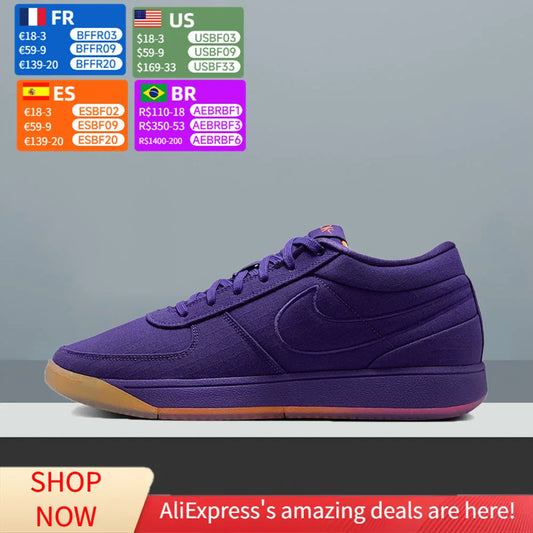 Nike Book 1 EP Low Unisex Basketball Shoes - Sunset Colorway Desert-Inspired Design Air Zoom Cushion Traction HJ5355-500