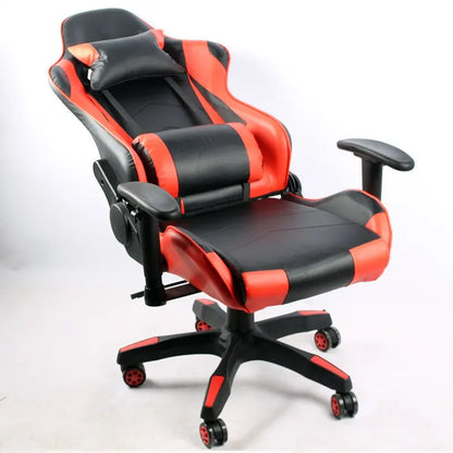 Modern Computer Gaming Office Chair with Footrest, Ergonomic Adjustable Gaming Chair for Home Office, Comfortable Reclining Desk Chair