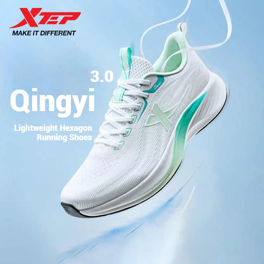 Xtep Light Wing 3 Running Shoes for Men 2025 Summer Fashion Cushion Shock Absorption Lightweight Advanced Sneakers 875219110034