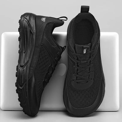 Wide Box Toe Sneakers Platform Soles Fashion Casual Sports Shoes Men Running Walking