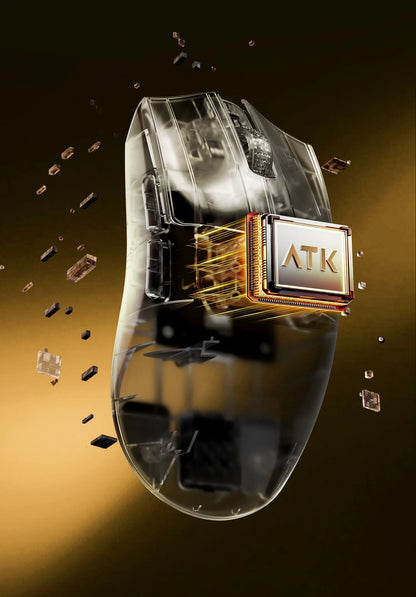 Ratón inalámbrico ATK X1 V2 Ultimate 2.0 PAW3950, ultraligero 54g, 750ips, latencia baja 0.163ms, 650ips, accesorio gamer nuevo para regalo