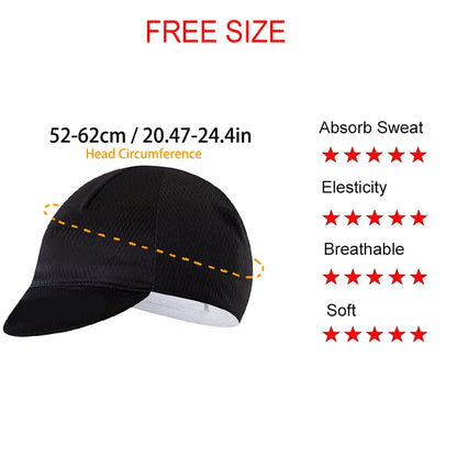 Blue 2026 UAE Cycling Hat MEN'S Summer Classic Cycling Caps Quick Dry BIG M Bike Mountain MTB Racing Bicycle Hat Under Helmet