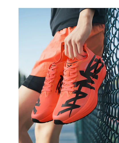 Men's Running Shoes Outdoor Mesh Luxury shoes Couple Off-road Sneakers Cushioning Breathable Trainer Shoes Race Non-Slip Fashion