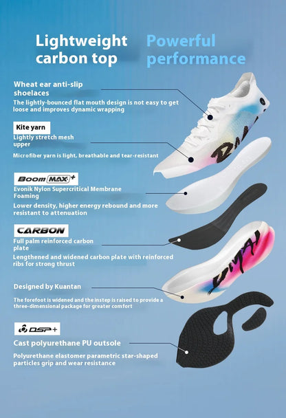 BMAI 3.0Turbo 42KM Running Shoes for Women Breathable Marathon Women's Sports Shoes Cushioning Sneakers Luxury Designer Trainers