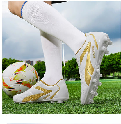 New Professional Men Soccer Shoes Adult Football Sneakers Indoor Futsal Ultralight Non-Slip Sport Wear-Resistant Footboot Boots