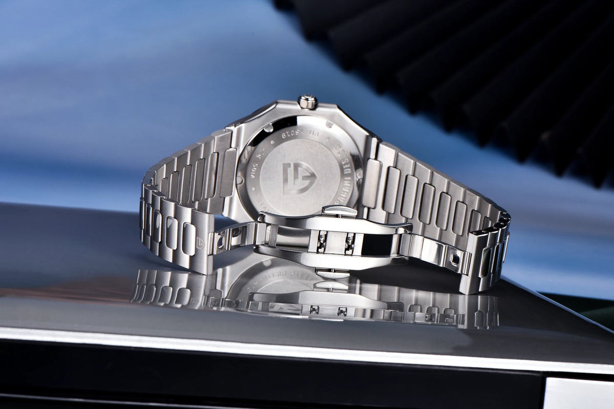 2026 New PAGANI DESIGN Square Quartz Luxury Watch For Men AR Sapphire Mirror Japan Movt Man watch Luminous 316L All Steel Watch
