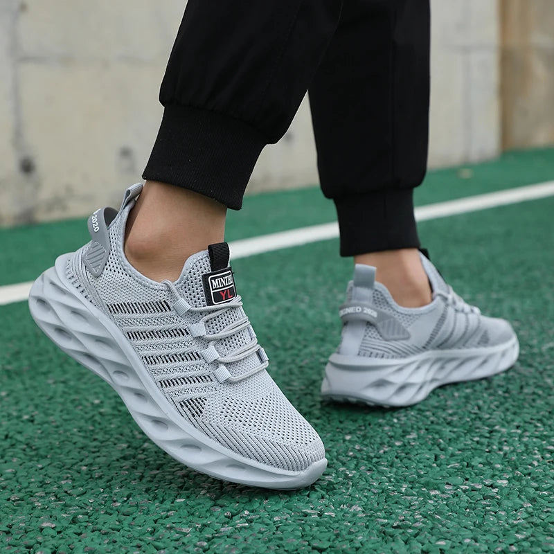 Unisex Men Sneakers Shoes Comfortable Breathable Couple Running Women Tennis Sports Shoe Size 37-47 Yellow Walking Sneaker