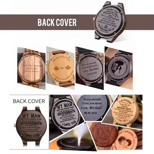 Automatic Mechanical Watch BOBO BIRD New Top Business Men Wooden Wristwatch Unique Custom Engraved Watches Christmas Gift Box