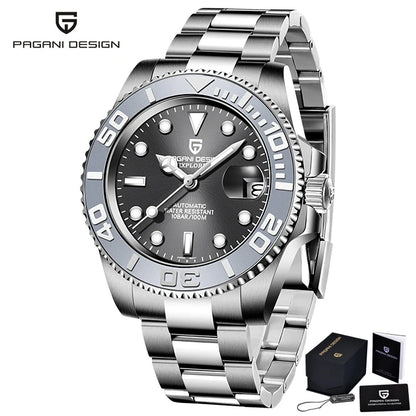 2025 New PAGANI DESIGN PD-1651 V3 Men Mechanical Watch Luxury Sapphire Glass Automatic Watch 40MM Stainless Steel Watch for Men