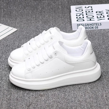 Red lacquered men's shoes Fashion black casual skateboard shoes Outdoor tennis walking shoes Universal men and women
