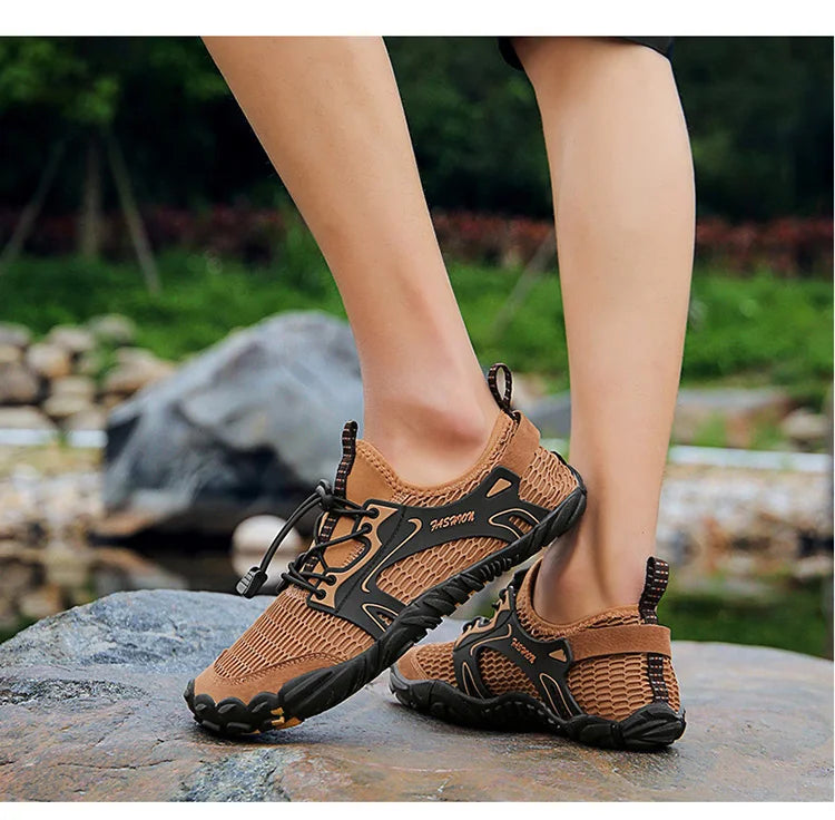Water Shoes for Men Trekking Hiking Shoes Drainage Beach Aqua Shoe Quick Dry Swim Barefoot Sandal Diving Fishing Surfing Sneaker