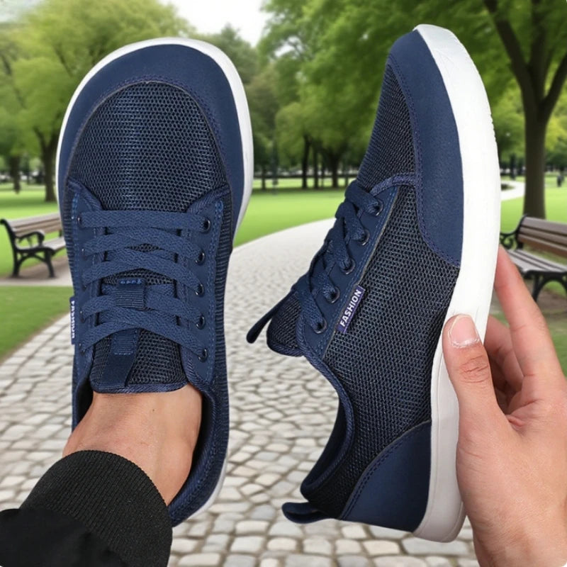 Wide Toe Barefoot Shoes for Men New Fashion Breathable Barefoot Sports Sneakers Outdoor Trail Running Minimalist Walking Shoes