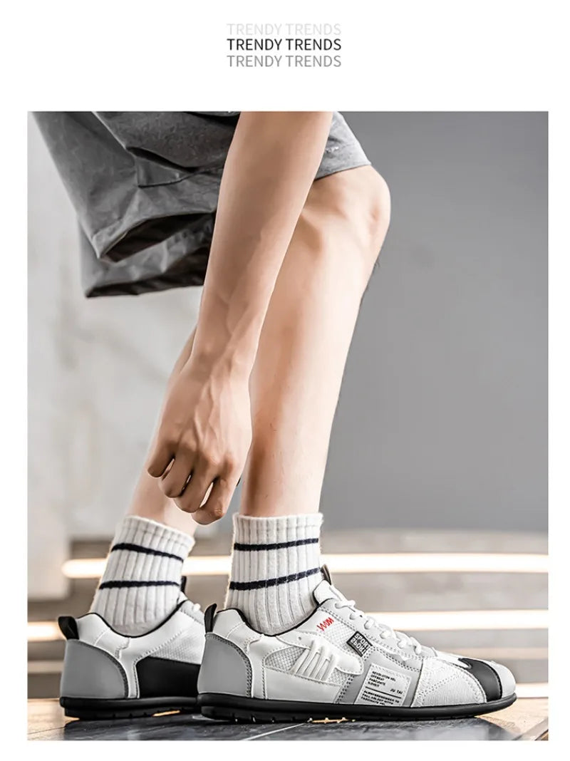 High Quality Shoes for Men Summer New Mesh Breathable Youth Leisure Running Sneakers Walking Men Shoes Light Sneakers Zapatillas