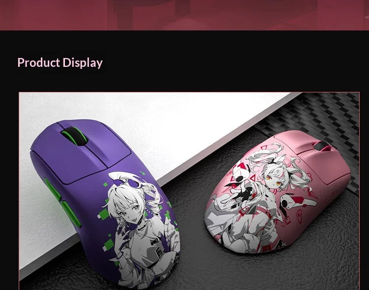 VALKYRIE VK M5 PRO Wireless Gaming Mouse with Dual 8K Polling, Intelligent Display, Lightweight Ergonomic Low Latency Mouse