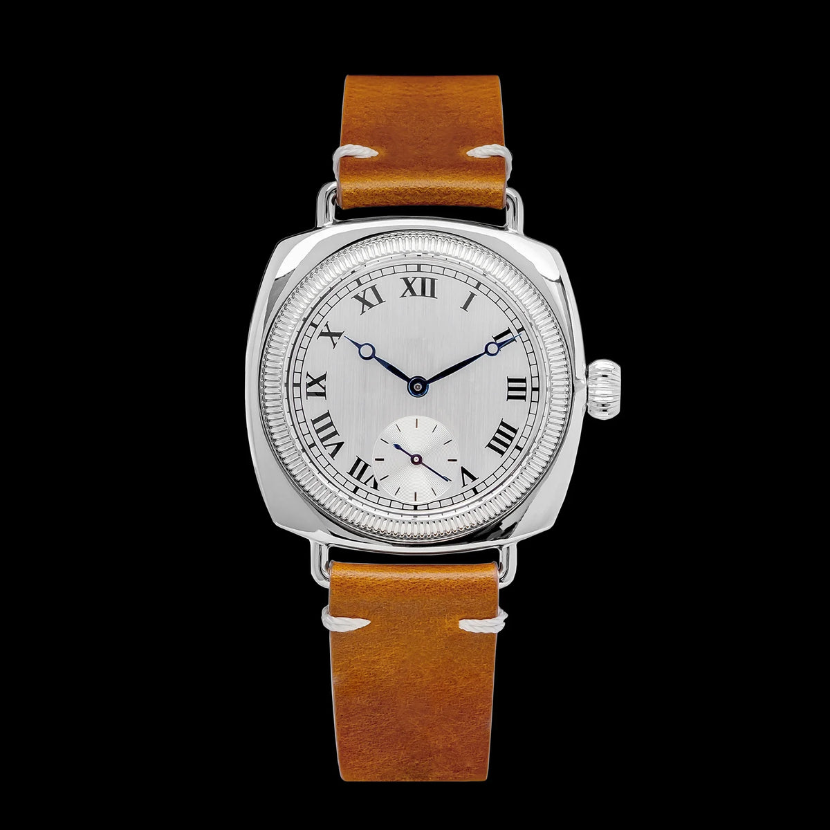 THORN  T002 Watch Tribute To Classic Oyster Style Antique Pillow Shaped Watch, Retro Watch, Men's and Women's Couple Watches