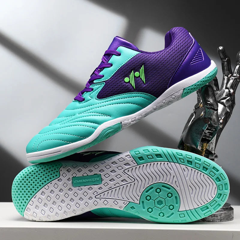New Men Football Boots High-top Sneakers Match Soccer Shoes Grass Non-Slip High-quality Futsal Indoor Hot-selling Outdoor