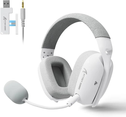 ATTACK SHARK L80PRO Wireless Gaming Headset Tri-Mode Bluetooth Gaming Headphones with Dual Microphone, Low Latency, Premium Gaming Audio