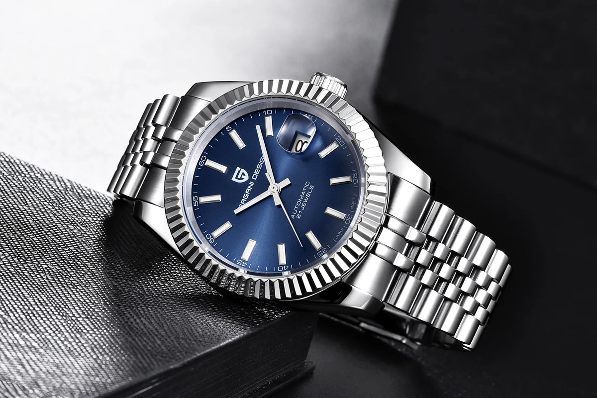2026 New PAGANI DESIGN Watches Luxury Gold And Silver Mechanical Watches For Men Stainless Steel Sapphire Mirror Automatic Watch
