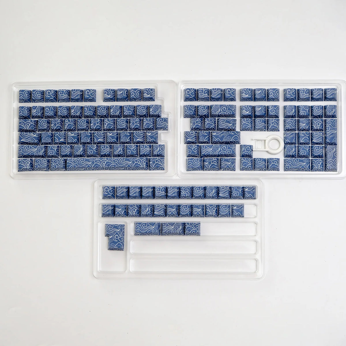 KYOMOT 135 Keys PBT Side Print Keycap Double Shot Cherry Profile Shine Through Keycaps for MX Switch Games Mechanical Keyboard