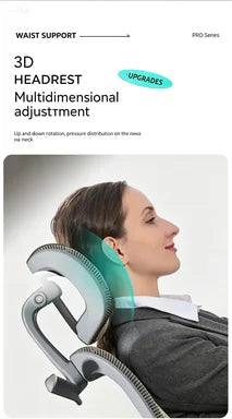Ergonomic Office Chair Adjustable Recliner Gaming Computer Chair with Lumbar Support, 360° Swivel Wheels, Comfortable Executive Desk Chair