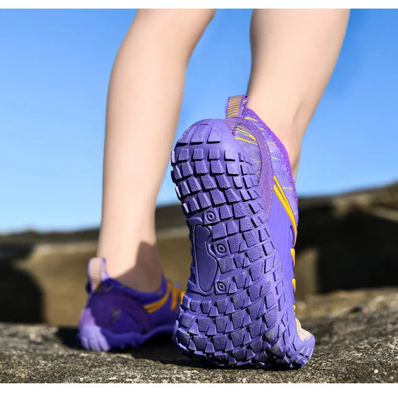 Children Swimming Water Shoes Quick Dry Beach Aqua Shoe Boy Girl Barefoot Sports Wading Sneakers Kids Diving Fishing Surf Sandal