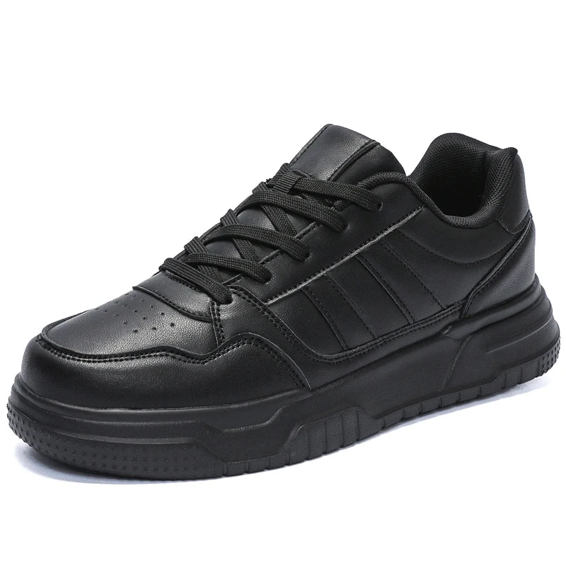 Plus Big Size 50 51 52 Mens Leather Sneakers Casual Sports Shoes Flat Skateboard Shoes Hot Sale For Dropshipping