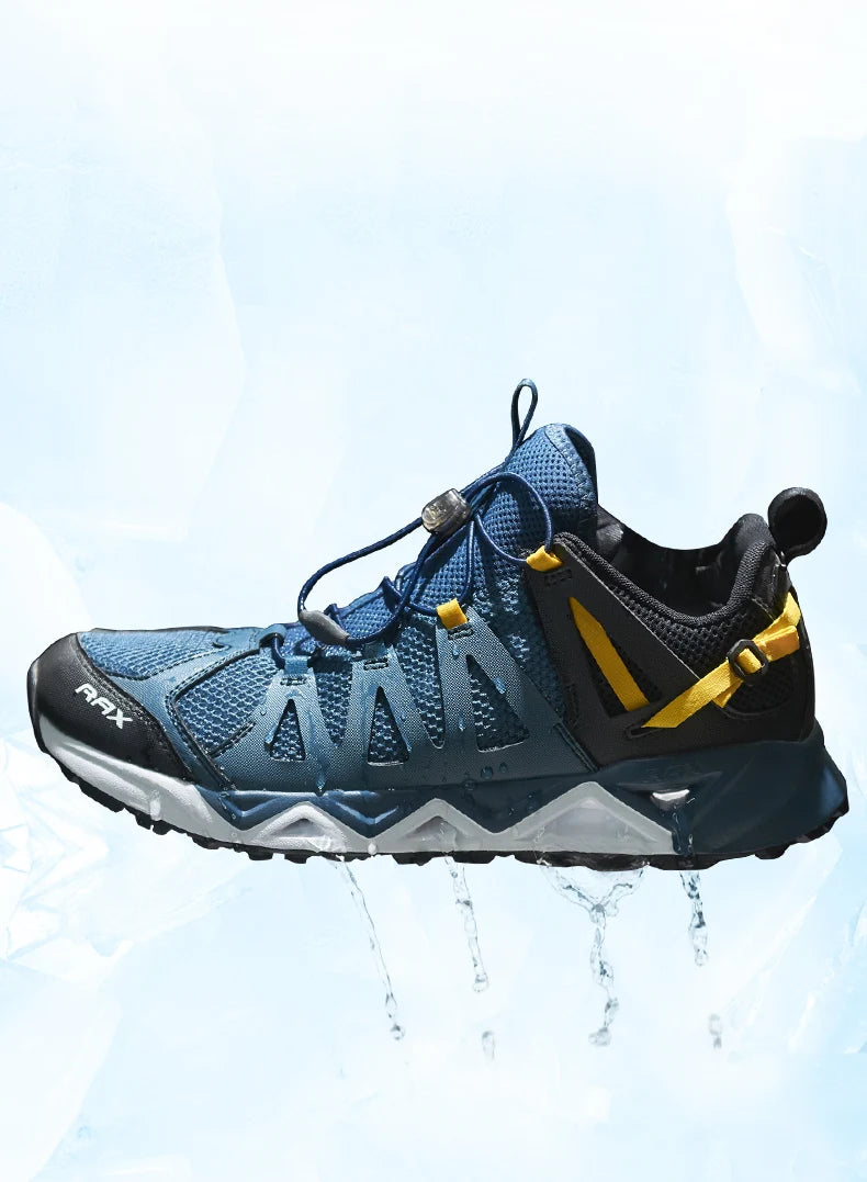 RAX New Men Women Summer Hiking Shoes Breathable Upstream Shoes Trekking Aqua Shoes Outdoor Fishing Camping Sneaker Men