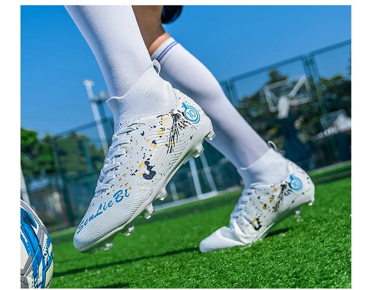 High Quality Soccer Cleats for Men Soccer Shoes Society Boys Football Boots Children Football Shoes Sneakers Unisex Soccer Boots