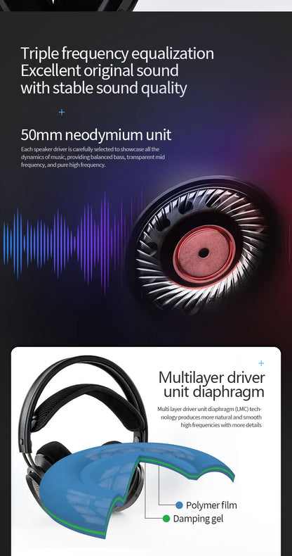 Philips X2HR Fidelio HiFi Stereo Wired Headphones – Premium 50mm Drivers, Deep Bass Over-Ear Comfort Headset for Gaming, Music & Studio Monitoring