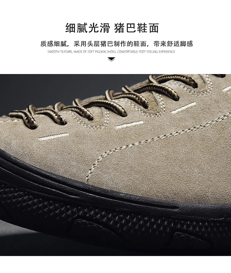 High Quality Trekking Sneakers For Men Walking Shoes Low-cut Men's Hiking Shoes Outdoor Non-Slip Sports Shoes Man Large Size 47