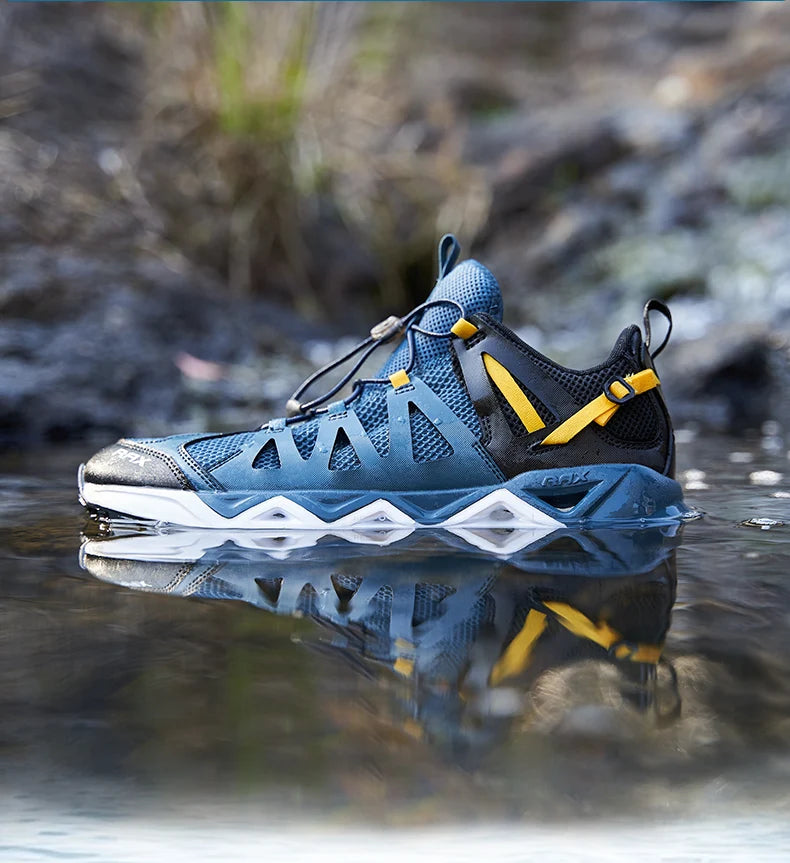 RAX New Men Women Summer Hiking Shoes Breathable Upstream Shoes Trekking Aqua Shoes Outdoor Fishing Camping Sneaker Men