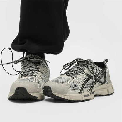 New Men Casual Shoes Outdoor Breathable Running Fashion Walking Leisure Lace-up Jogging Loafers Brand Sneakers Blade Comfortable
