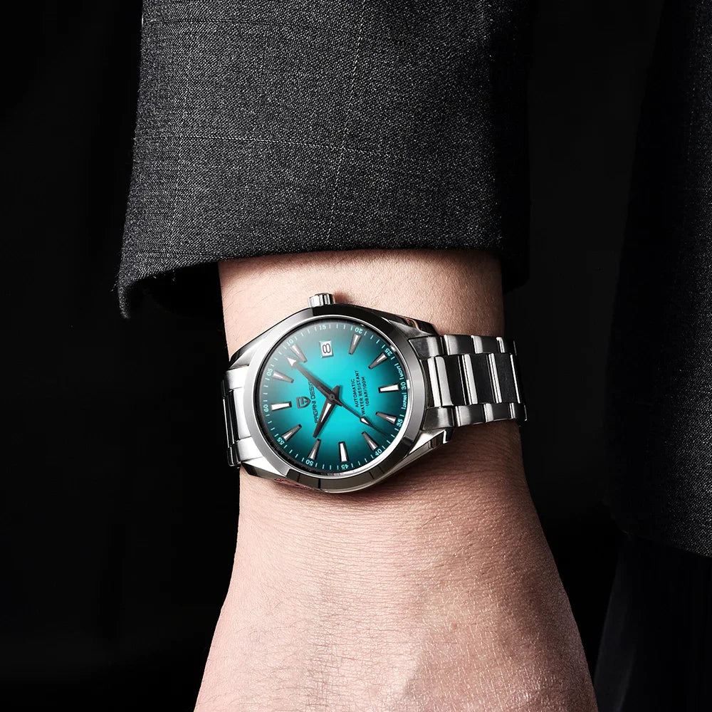2026 New PAGANI DESIGN 40MM Business Men Mechanical Watch Luxury Sapphire Glass Automatic Watches 100M Waterproof Watch for Men