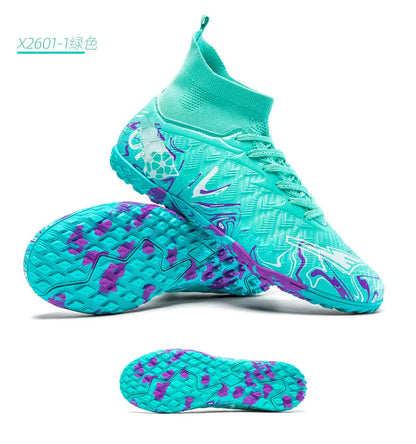 Nové profesionální pánské kopačky, protiskluzové fotbalové boty, unisex, prodyšná sálová sportovní obuv, nové kopačky, dropshipping, ultralehké