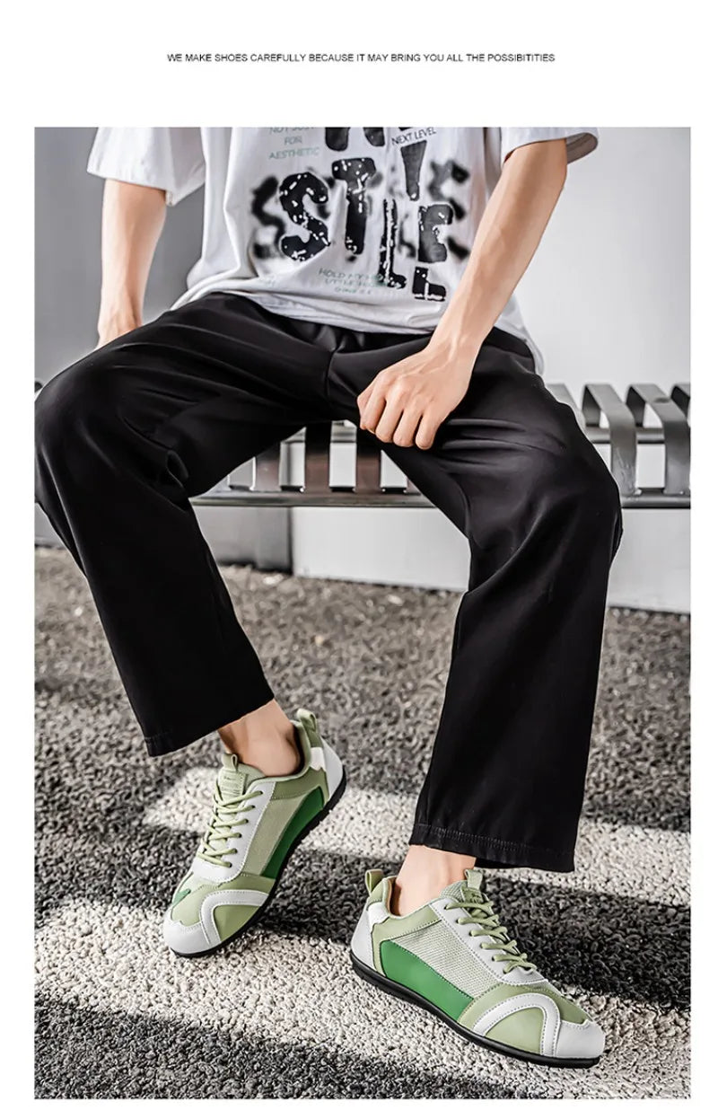 High Quality Shoes for Men Summer New Mesh Breathable Youth Leisure Running Sneakers Walking Men Shoes Light Sneakers Zapatillas