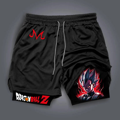 New Men's Dragon Ball Super Licensed Shorts 2025 - Japanese Anime Breathable Quick-Dry Beach Pants, Retro Y2K Hip Hop Style