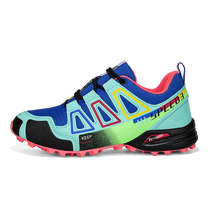 Men Waterproof Hiking Shoes Wear-Resistant Outdoor Shoes Leather Hiking Hunting Tactical Sports Shoes Men