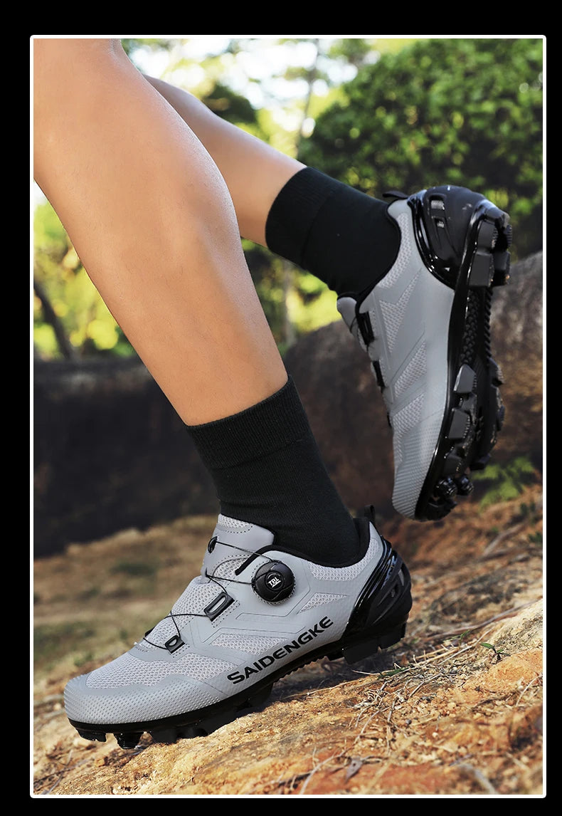 Unisex New Cycling Shoes Professional Lightweight Luxyry Original Road Rubber MTB Racing Bicycle Fashion Bike Street Sports