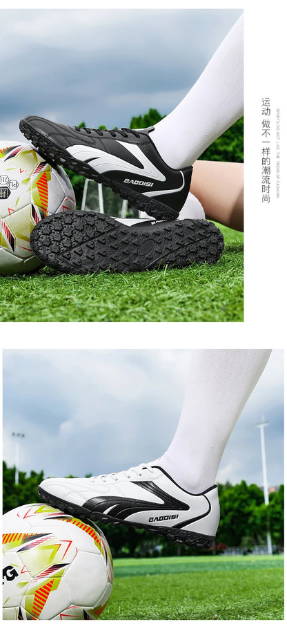 New Professional Men Soccer Shoes Adult Football Sneakers Indoor Futsal Ultralight Non-Slip Sport Wear-Resistant Footboot Boots