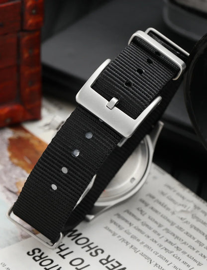 Militado D12 Quartz Watch Men VD78 Movement Domed Sapphire Crystal V2 Clear AR Coating Wristwatch 10Bar Water Resistance Watches