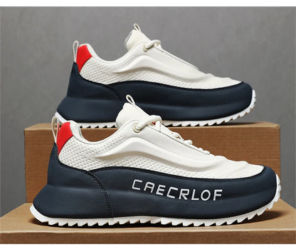 Brand protection 2026 new men's lightweight non-slip breathable wear-resistant running sports fashion versatile casual shoes