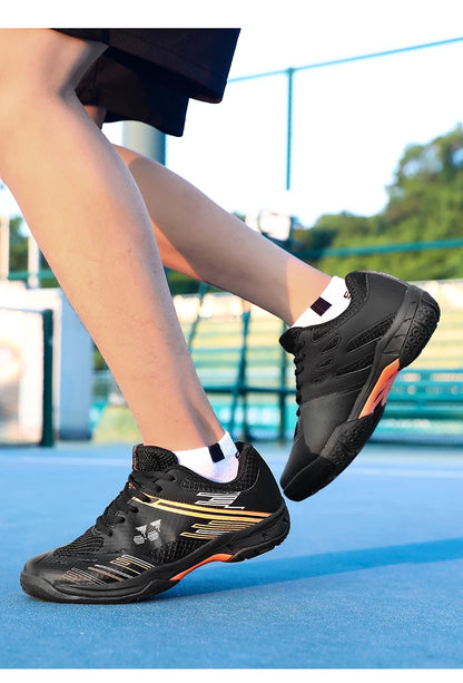 New Professional Badminton Shoes Sneakers Mens Breathable Anti-slip Tennis Sport Shoes for Men Women Training Sneakers