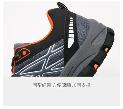 Brand Hiking Shoes Men Mesh Breathable Travel Shoe Outdoor Waterproof Hunting Fishing Shoes Mountain Off-Road Riding Sports Shoe