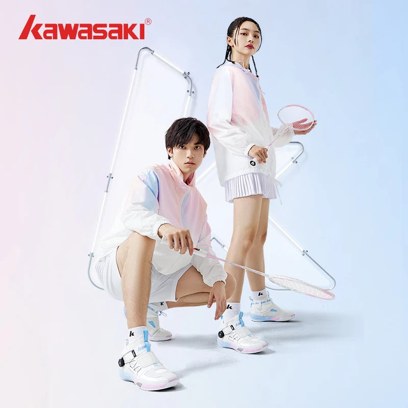 Profesionální badmintonová obuv Kawasaki King Series 2.0 pro muže a ženy, sportovní obuv proti zkroucení, originální pánské tenisové boty, tenisky A3311